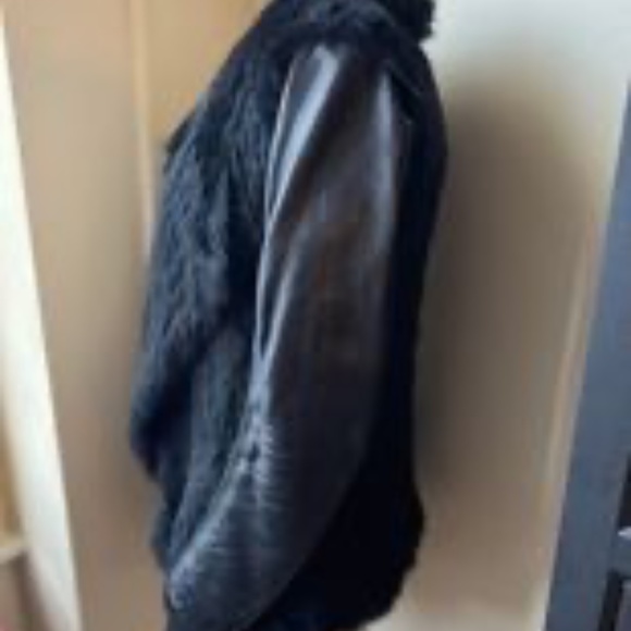 JUNE Fur and Leather Jacket - Picture 3 of 4
